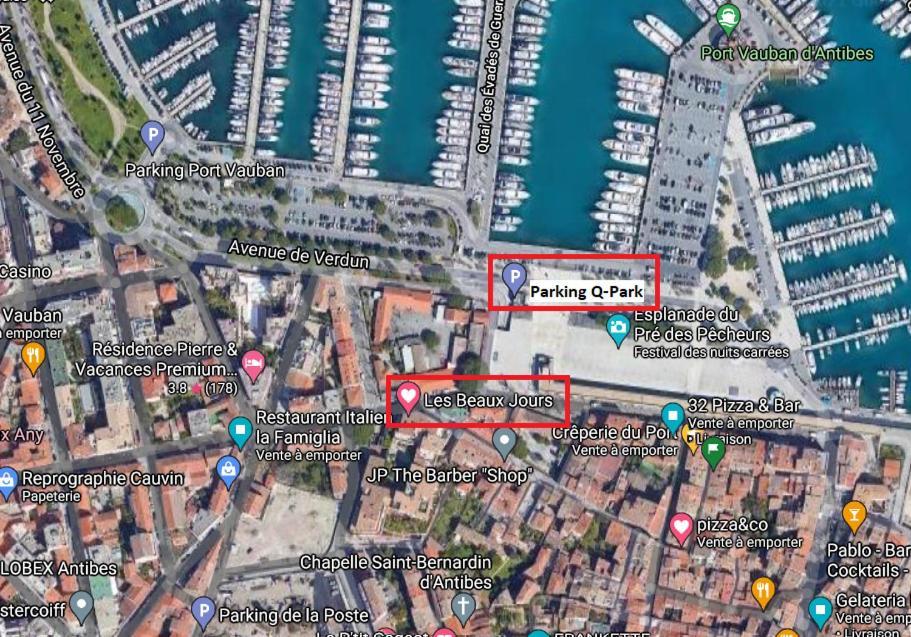 Les Beaux Jours - Calm & Sunny Balcony Apartment Antibes Exterior photo